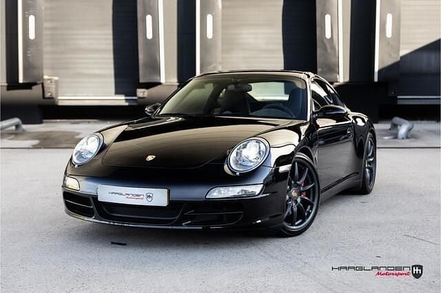 Zwart (parellak) Gebruikt 2006 Porsche 911 Carrera 4S Coupé | € 62.950 (Super prijs) - Afbeelding 1/4