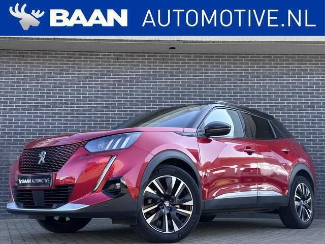 Rood Gebruikt 2021 Peugeot e-2008 GTi SUV | € 19.900 (Goede deal) - Afbeelding 1/4