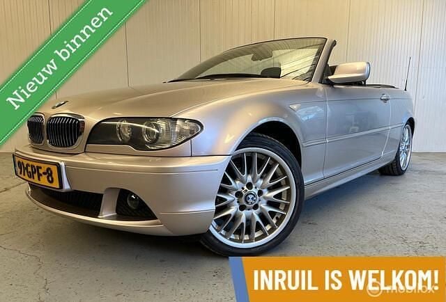 Grijs Gebruikt 2004 BMW 318 Cabriolet Cabriolet | € 6.450 - Afbeelding 1/4