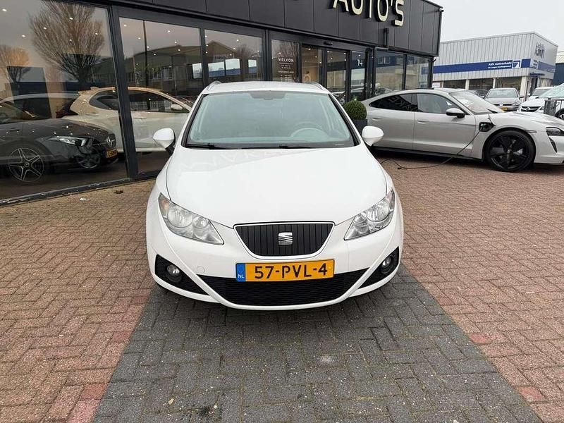 Occasion Seat Ibiza ST Ecomotive 75 PK (55 kW) 2011 Wit (metallic) Stationwagen