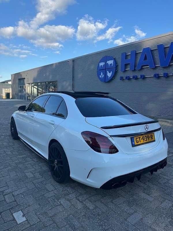 Wit Gebruikt 2014 Mercedes C250 Prestige Sedan | € 18.999 (Duur) - Afbeelding 1/4