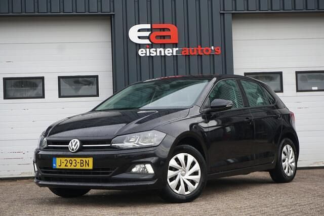 Zwart Gebruikt 2020 VW Polo Comfortline Hatchback | € 9.949 (Goede deal) - Afbeelding 1/4