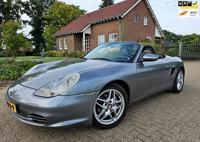 Grijs Gebruikt 2003 Porsche Boxster Cabriolet | € 15.895 (Goede deal) - Afbeelding 1/4