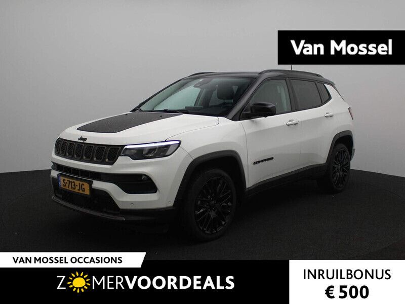 Wit Gebruikt 2023 Jeep Compass SUV | € 33.940 (Iets duurder) - Afbeelding 1/4