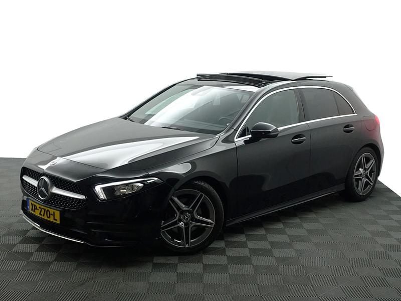 Occasion Mercedes A200 Prestige 165 PK (121 kW) 2019 Zwart metallic Hatchback