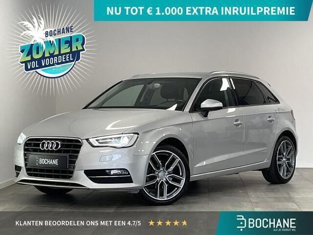 Grijs Gebruikt 2014 Audi A3 Sportback Ambiente Hatchback | € 14.400 (Eerlijke prijs) - Afbeelding 1/4