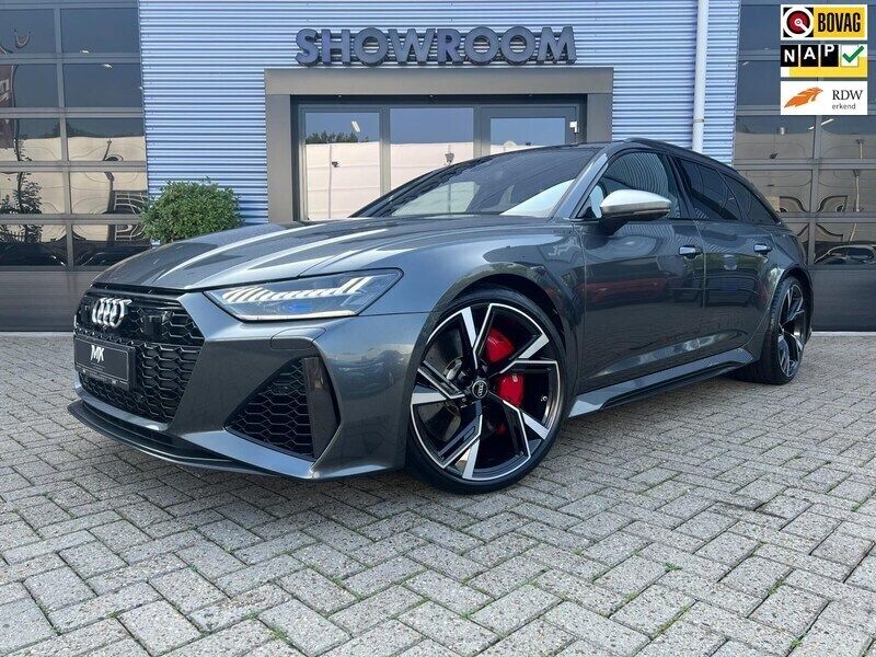 Grijs, metallic lak Gebruikt 2020 Audi RS6 Premium Stationwagen | € 112.900 (Iets duurder) - Afbeelding 1/4