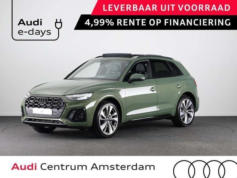 Groen, metallic lak Nieuw 2025 Audi Q5 Competition SUV | € 71.900 (Super prijs) - Afbeelding 1/4