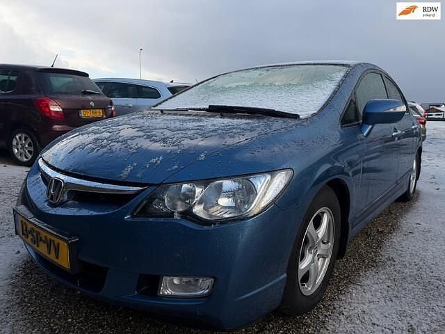 Blauw Occasion 2006 Honda Civic Hybrid Sedan | € 7.950 (Iets duurder) - Afbeelding 1/4