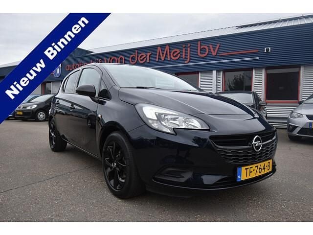 Blauw Gebruikt 2018 Opel Corsa Edition Hatchback | € 8.800 (Eerlijke prijs) - Afbeelding 1/4