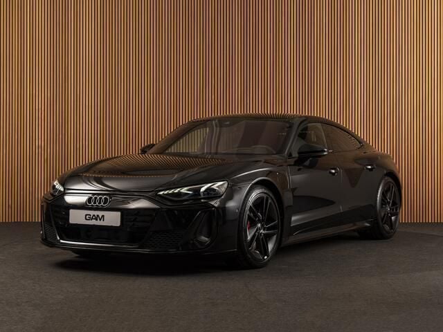 Zwart, metallic lak Nieuw 2025 Audi e-tron GT quattro Design Sedan | € 109.800 (Super prijs) - Afbeelding 1/4