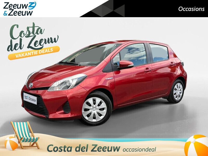 Rood Gebruikt 2014 Toyota Yaris Hybrid Hatchback | € 12.895 (Goede deal) - Afbeelding 1/4