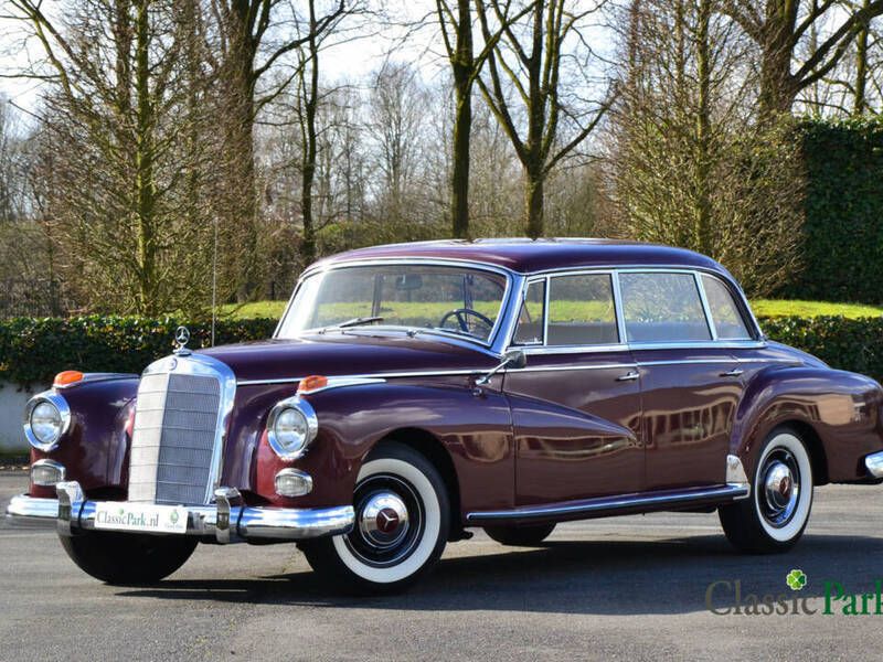 Rood Gebruikt 1958 Mercedes 300 Sedan | € 49.500 - Afbeelding 1/4