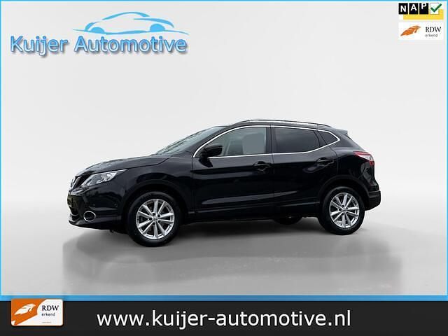 Zwart Gebruikt 2017 Nissan Qashqai 360º SUV | € 9.945 (Eerlijke prijs) - Afbeelding 1/4