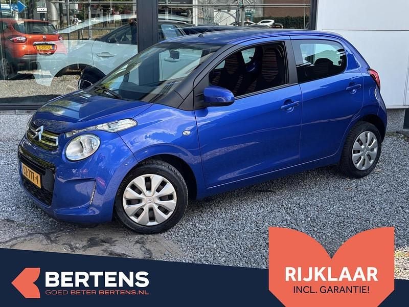 Blauw Gebruikt 2018 Citroën C1 Feel Hatchback | € 7.495 (Eerlijke prijs) - Afbeelding 1/4
