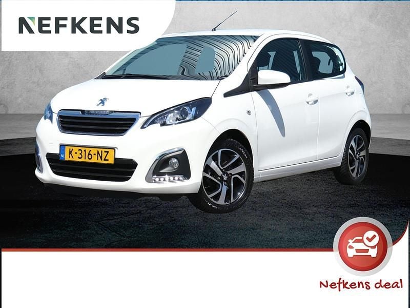 Wit Occasion 2021 Peugeot 108 Allure Hatchback | € 8.280 (Goede deal) - Afbeelding 1/3