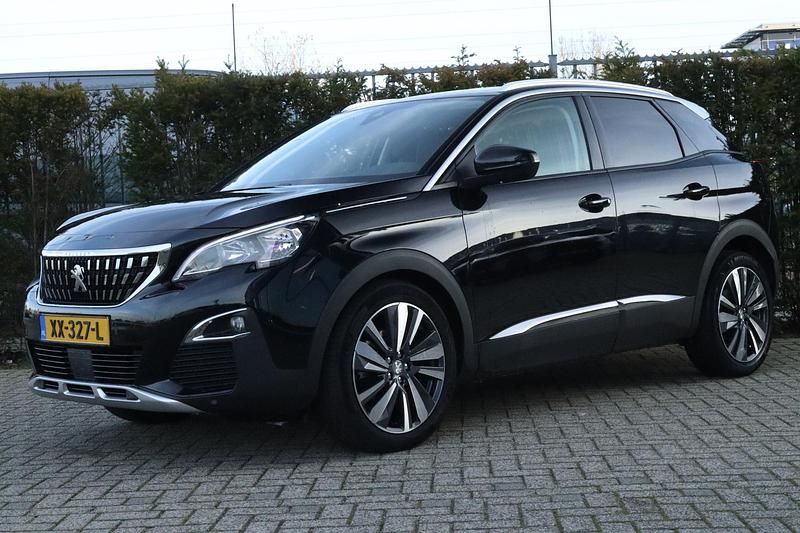 Zwart Gebruikt 2019 Peugeot 3008 Allure SUV | € 19.395 (Eerlijke prijs) - Afbeelding 1/4