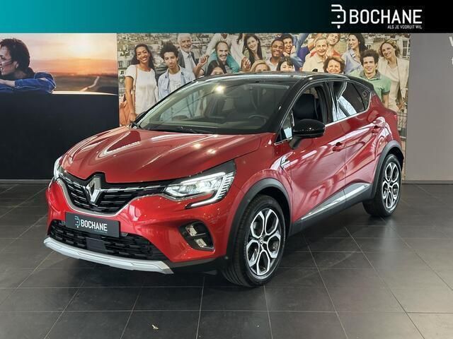 Twotone rouge flamme (nnp) & noir étoilé (gne) Gebruikt 2024 Renault Captur Techno SUV | € 25.900 (Duur) - Afbeelding 1/4
