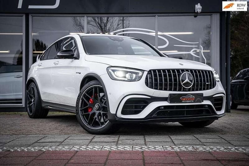 Wit Gebruikt 2019 Mercedes GLC63 AMG Premium Plus Coupé | € 64.985 (Eerlijke prijs) - Afbeelding 1/4