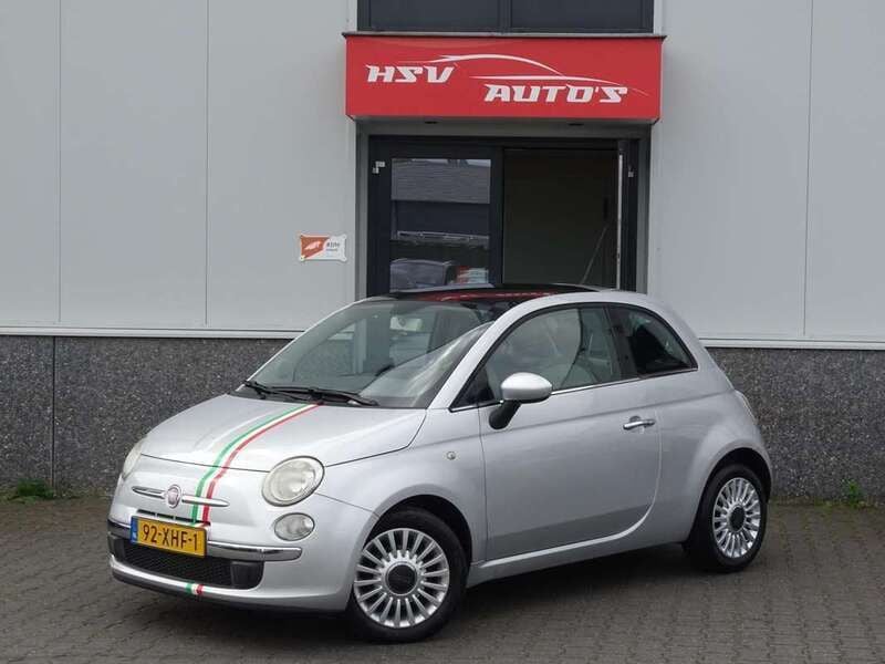 Grijs Gebruikt 2011 Fiat 500 Lounge Hatchback | € 5.450 (Eerlijke prijs) - Afbeelding 1/3