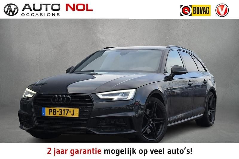Zwart Occasion 2017 Audi A4 S-Line Stationwagen | € 18.450 (Goede deal) - Afbeelding 1/4