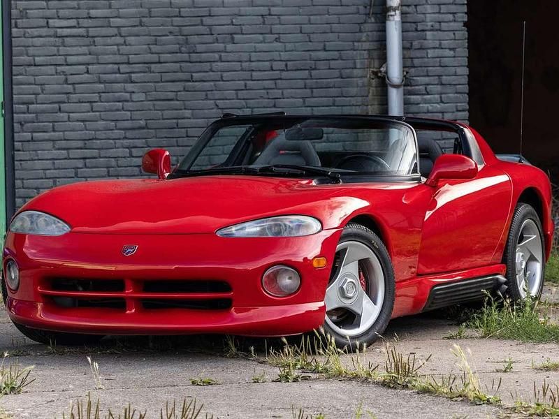 Rood Gebruikt 1993 Dodge Viper Cabriolet | € 49.500 - Afbeelding 1/4
