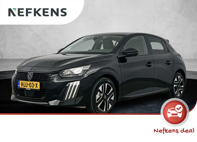 Zwart Gebruikt 2024 Peugeot 208 Allure Hatchback | € 24.400 (Goede deal) - Afbeelding 1/4