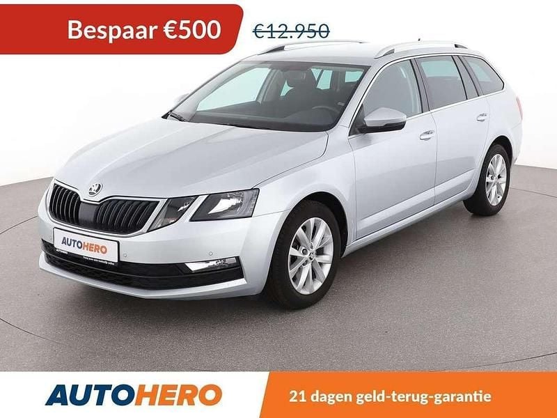 Grijs Gebruikt 2019 Skoda Octavia Ambition Stationwagen | € 12.349 (Goede deal) - Afbeelding 1/3