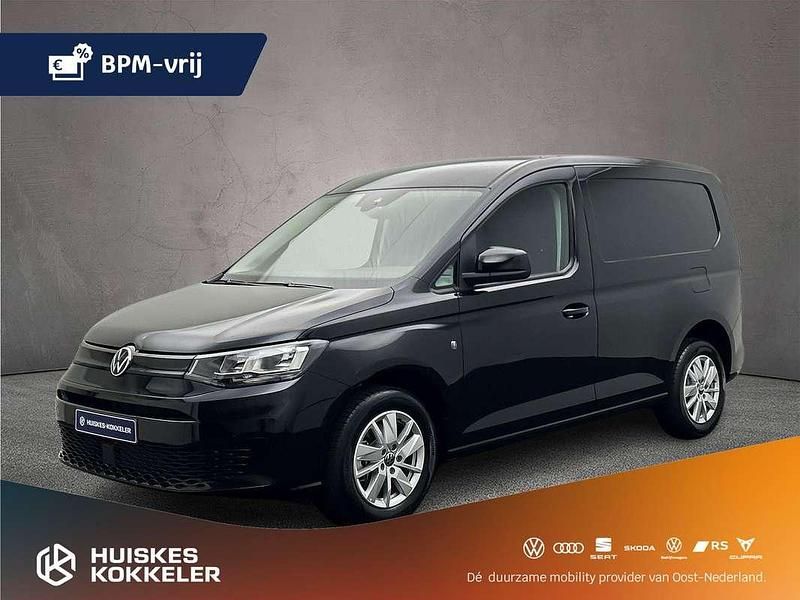 Zwart Nieuw 2024 VW Caddy Style MPV | € 27.240 (Super prijs) - Afbeelding 1/4