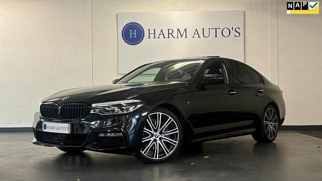 Zwart Gebruikt 2017 BMW 530 Executive Sedan | € 35.999 (Duur) - Afbeelding 1/4