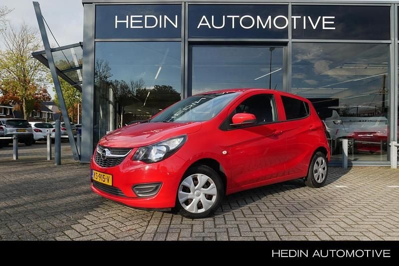 Rood Gebruikt 2016 Opel Karl Edition Hatchback | € 6.440 (Eerlijke prijs) - Afbeelding 1/4