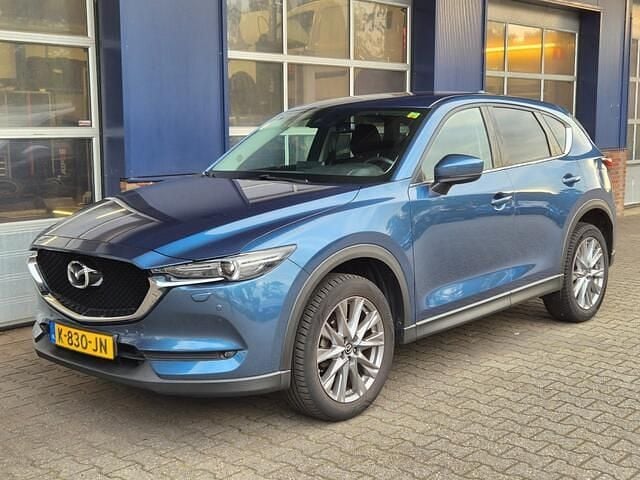Blauw, metallic lak Gebruikt 2021 Mazda CX-5 Comfort SUV | € 23.950 (Eerlijke prijs) - Afbeelding 1/4