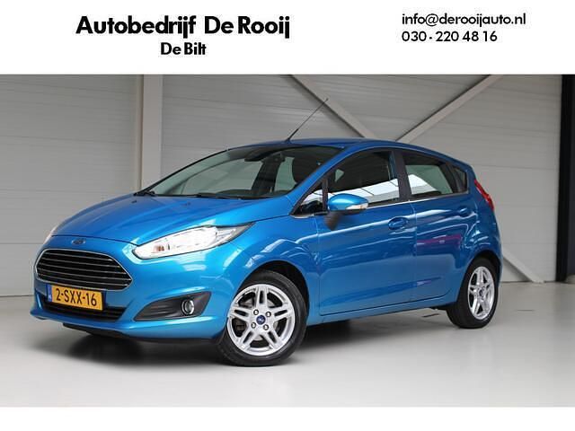 Blauw Gebruikt 2014 Ford Fiesta Titanium Hatchback | € 8.950 (Goede deal) - Afbeelding 1/4