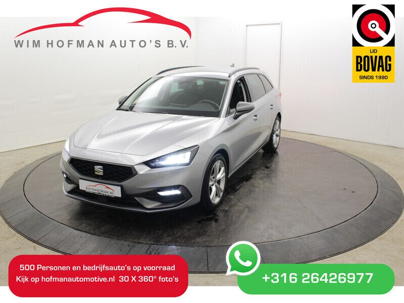 Grijs Gebruikt 2021 Seat Leon Business Stationwagen | € 21.240 (Super prijs) - Afbeelding 1/4