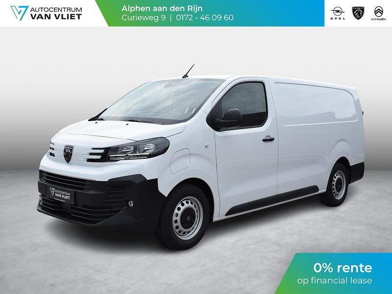 Icy white (licht wit) Nieuw 2025 Peugeot e-Expert Van | € 40.395 (Duur) - Afbeelding 1/4