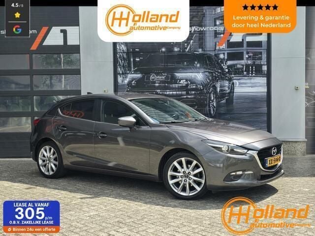 Grijs Gebruikt 2018 Mazda 3 Hatchback | € 18.850 (Eerlijke prijs) - Afbeelding 1/4
