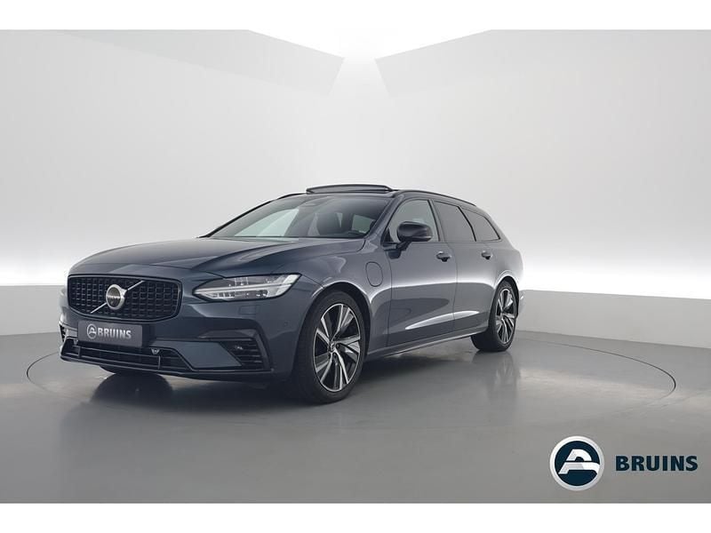 Blauw Gebruikt 2021 Volvo V90 R-Design Stationwagen | € 38.450 (Goede deal) - Afbeelding 1/4