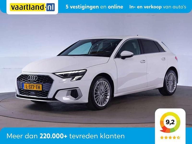 Wit Gebruikt 2021 Audi A3 Advanced Hatchback | € 19.909 (Goede deal) - Afbeelding 1/4