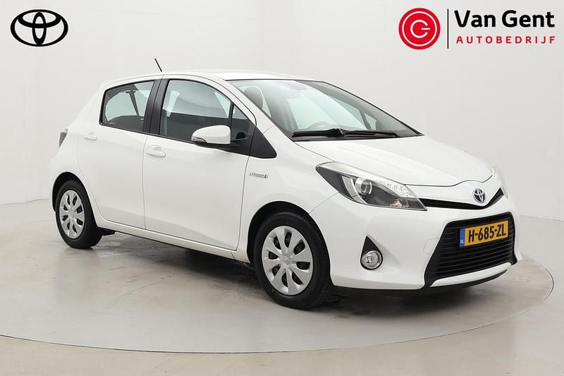 Wit Gebruikt 2013 Toyota Yaris Hybrid Hatchback | € 11.499 (Eerlijke prijs) - Afbeelding 1/4