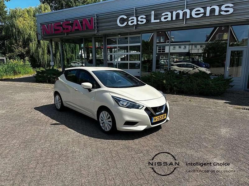 Beige Gebruikt 2020 Nissan Micra Acenta Hatchback | € 13.950 (Eerlijke prijs) - Afbeelding 1/4