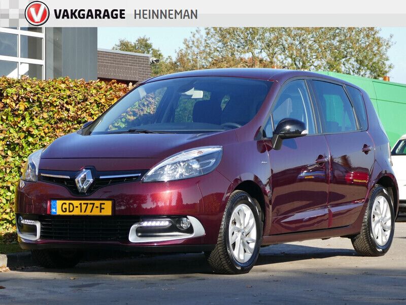 Rood Gebruikt 2015 Renault Scénic III LIMITED MPV | € 11.450 - Afbeelding 1/4