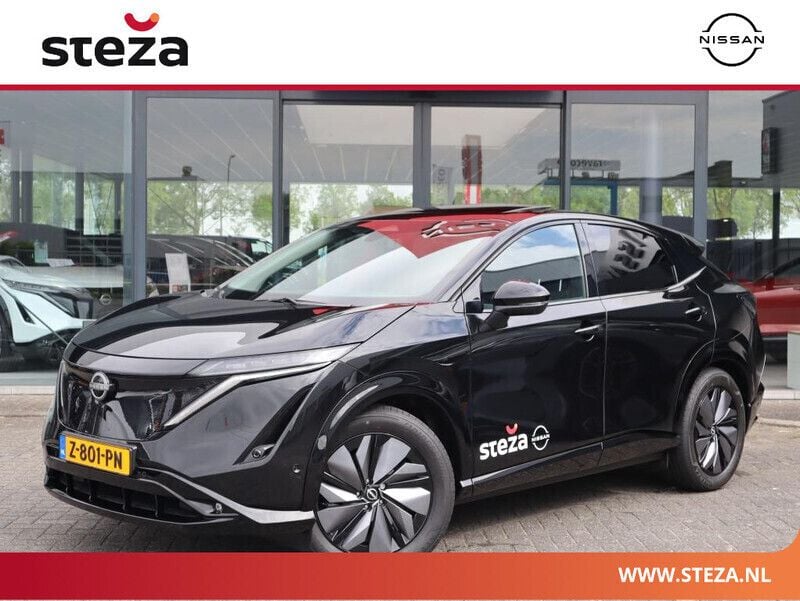 Zwart metallic Gebruikt 2024 Nissan Ariya Evolve SUV | € 39.949 (Iets duurder) - Afbeelding 1/4