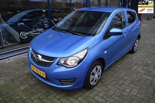 Blauw Occasion 2015 Opel Karl Edition Hatchback | € 5.450 (Eerlijke prijs) - Afbeelding 1/4