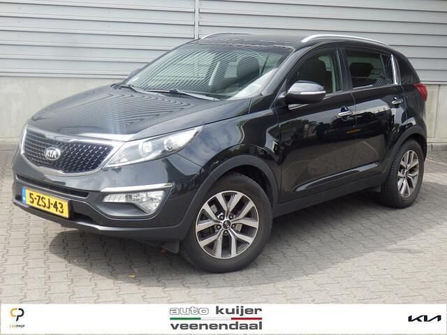 Zwart Gebruikt 2015 Kia Sportage SUV | € 12.940 (Eerlijke prijs) - Afbeelding 1/4