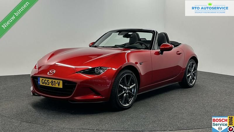 Rood, metallic lak Gebruikt 2016 Mazda MX5 Cabriolet | € 22.000 (Eerlijke prijs) - Afbeelding 1/4