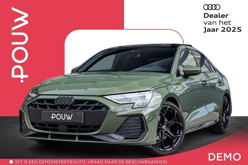 Groen Gebruikt 2025 Audi A3 S-Line Sedan | € 45.900 - Afbeelding 1/4