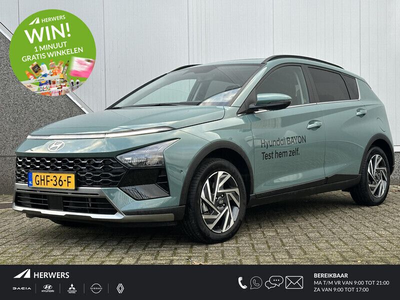 Groen Occasion 2024 Hyundai Bayon Premium SUV | € 25.835 (Eerlijke prijs) - Afbeelding 1/4