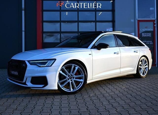 Wit Occasion 2020 Audi A6 Competition Stationwagen | € 38.900 (Goede deal) - Afbeelding 1/4