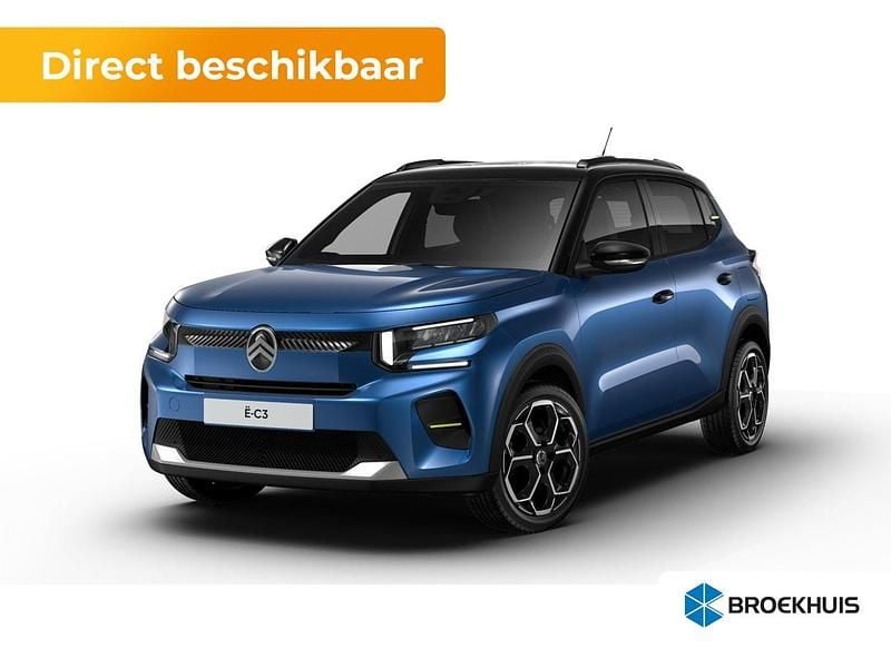 Blauw (metallic) Nieuw 2025 Citroën e-C3 Hatchback | € 27.920 (Iets duurder) - Afbeelding 1/4