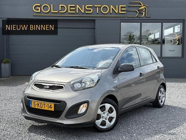 Grijs Gebruikt 2013 Kia Picanto 2 Hatchback | € 5.443 (Goede deal) - Afbeelding 1/4